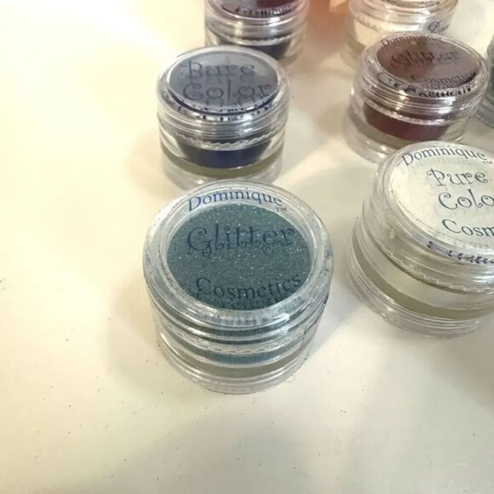 Lot Of Original Dominique Cosmetics Glitter & Pure Color NEW Sealed‎ Rare NOS